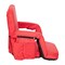 Emma and Oliver Extra Wide Portable Stadium Chair with Reclining Padded Back & Seat, Lightweight Metal Frame with Armrests & Backpack Straps
